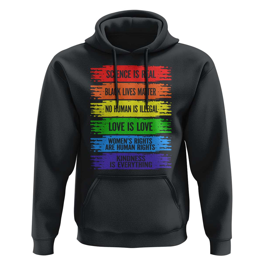 Human Rights Hoodie LGBT Black Feminist TS09 Black Print Your Wear