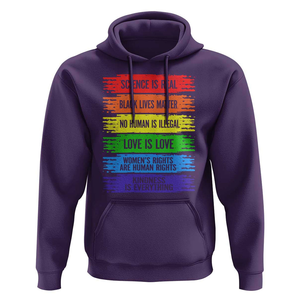 Human Rights Hoodie LGBT Black Feminist TS09 Purple Print Your Wear