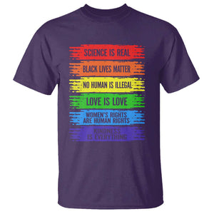 Human Rights T Shirt LGBT Black Feminist TS09 Purple Print Your Wear
