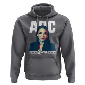Alexandria Ocasio Cortez Feminist AOC Queen Hoodie TS09 Charcoal Print Your Wear