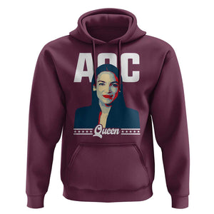 Alexandria Ocasio Cortez Feminist AOC Queen Hoodie TS09 Maroon Print Your Wear