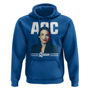 Alexandria Ocasio Cortez Feminist AOC Queen Hoodie TS09 Royal Blue Print Your Wear