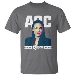 Alexandria Ocasio Cortez Feminist AOC Queen T Shirt TS09 Charcoal Print Your Wear