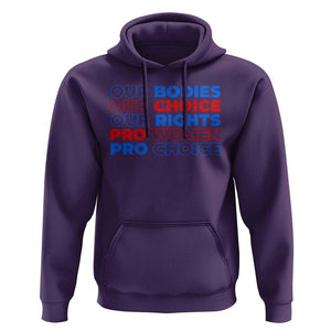 Abortion Pro Women Pro Choice Hoodie US President Election 2024 Feminist Women Rights TS09 Purple Print Your Wear