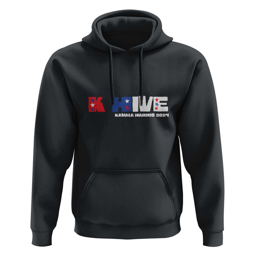 KHive Kamala 2024 Hoodie Harris Support US President Election TS09 Black Print Your Wear