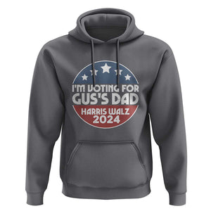 Tim Walz 2024 Hoodie I'm Voting For Gus Dad Kamala Support TS09 Charcoal Print Your Wear