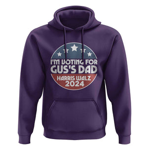 Tim Walz 2024 Hoodie I'm Voting For Gus Dad Kamala Support TS09 Purple Print Your Wear