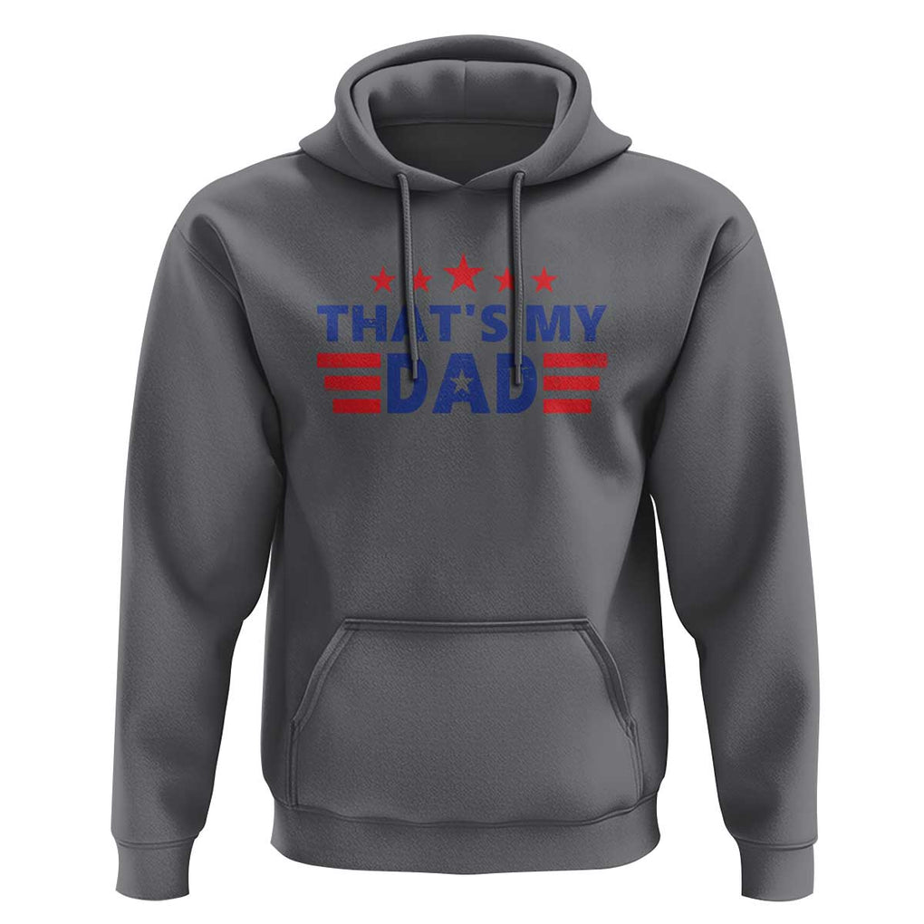 Tim Walz 2024 Hoodie That's My Dad Gus's Dad TS09 Charcoal Print Your Wear