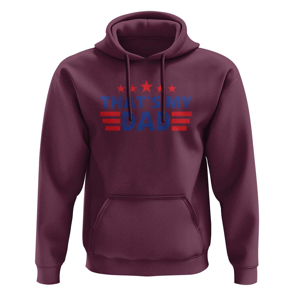 Tim Walz 2024 Hoodie That's My Dad Gus's Dad TS09 Maroon Print Your Wear