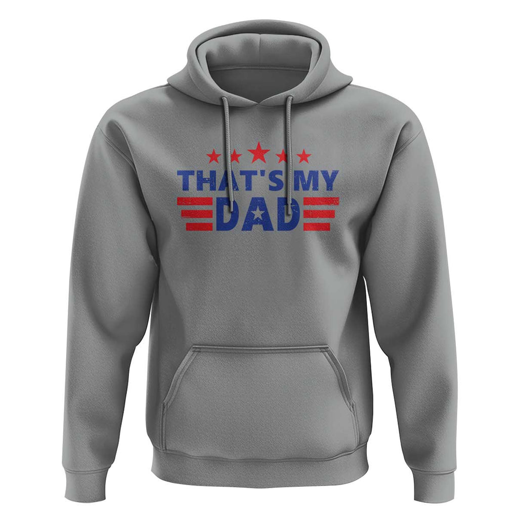 Tim Walz 2024 Hoodie That's My Dad Gus's Dad TS09 Sport Gray Print Your Wear