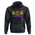 Comma La Harris Hoodie Kamala 2024 LGBT Rights Rainbow Flag TS09 Black Print Your Wear