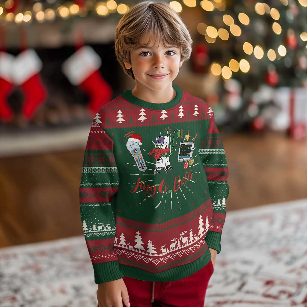 Christmas Nurse Ugly Christmas Sweater Jingle Bells Telemetry Respiratory Therapist TS09 Christmas Print Your Wear
