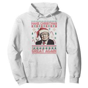 Funny Christmas Trump Hoodie Make Christmas Great Again TS09 White Print Your Wear