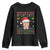 Funny Christmas Is All About Trump Youth Sweatshirt TS09 Black Print Your Wear