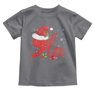Funny Christmas Kamala Baby Shirt Comma La Harris Santa Hat TS09 Charcoal Print Your Wear