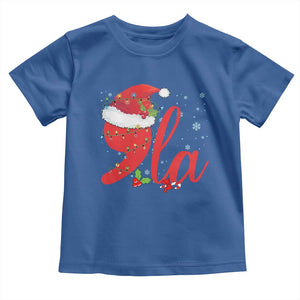 Funny Christmas Kamala Baby Shirt Comma La Harris Santa Hat TS09 Royal Blue Print Your Wear