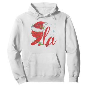 Funny Christmas Kamala Hoodie Comma La Harris Santa Hat TS09 White Print Your Wear
