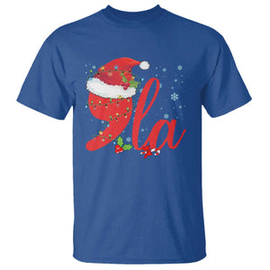Funny Christmas Kamala T Shirt Comma La Harris Santa Hat TS09 Royal Blue Print Your Wear