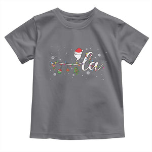 Funny Christmas Kamala Baby Shirt Comma La Harris Christmas Tree TS09 Charcoal Print Your Wear