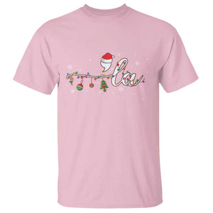 Funny Christmas Kamala T Shirt Comma La Harris Christmas Tree TS09 Light Pink Print Your Wear