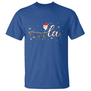 Funny Christmas Kamala T Shirt Comma La Harris Christmas Tree TS09 Royal Blue Print Your Wear