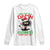 Christmas Harris Walz Long Sleeve Shirt Funny Santa Cat Mind Your Own Damn Business TS09 White Print Your Wear