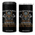 Viking 4 in 1 Can Cooler Tumbler You Don't Always Need A Plan Sometimes You Just Need A Pair Of Balls And A Beard TS09 One Size: 16 oz Black Print Your Wear