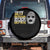 Deny Defend Depose Spare Tire Cover TS09 No hole Black Print Your Wear