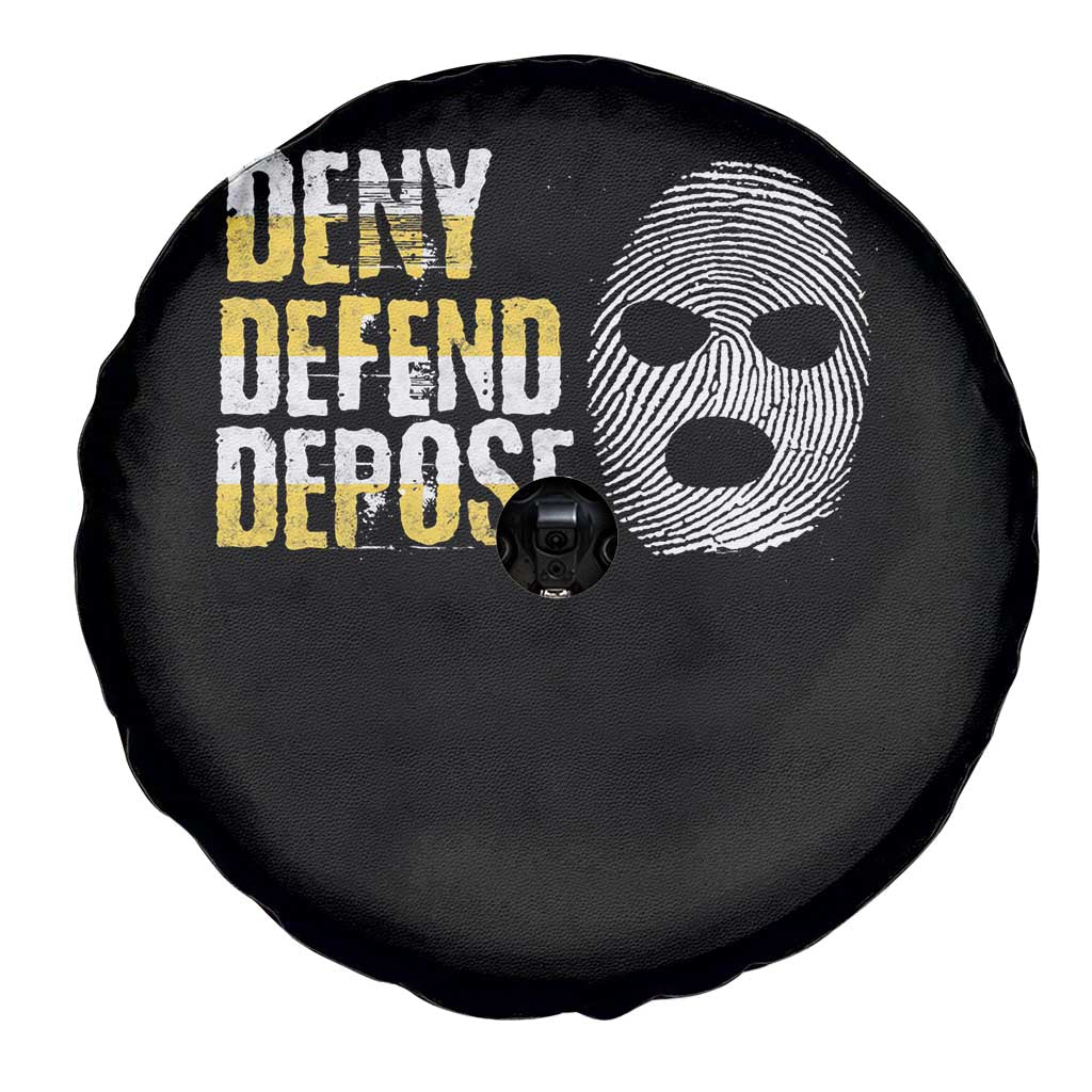 Deny Defend Depose Spare Tire Cover TS09 Print Your Wear