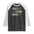 Bullet Deny Defend Depose Raglan Shirt TS09 Black White Print Your Wear