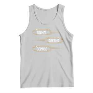 Bullet Deny Defend Depose Tank Top TS09 Ash Print Your Wear