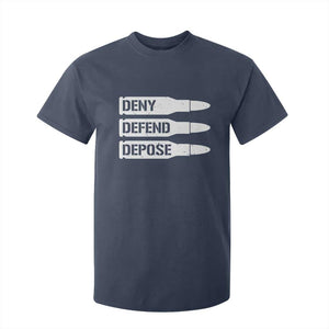 Deny Defend Depose Bullet T Shirt For Kid TS09 Navy Print Your Wear