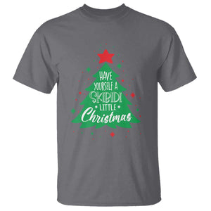 Funny Xmas T Shirt Have Yourself A Skibidi Little Rizzmas TS09 Charcoal Print Your Wear