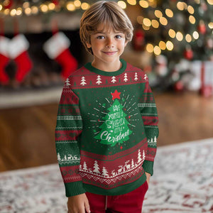 Funny Xmas Ugly Christmas Sweater Have Yourself A Skibidi Little Rizzmas TS09 Christmas Print Your Wear