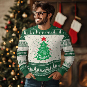 Funny Xmas Ugly Christmas Sweater Have Yourself A Skibidi Little Rizzmas TS09 Green Print Your Wear