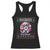 Funny Xmas Racerback Tank Top Skibidi Rizzmas Santa Bubble Gum TS09 Black Print Your Wear