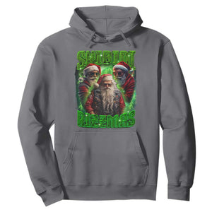 Funny Xmas Hoodie Skibidi Rizzmas Cool Santa Rizz TS09 Charcoal Print Your Wear