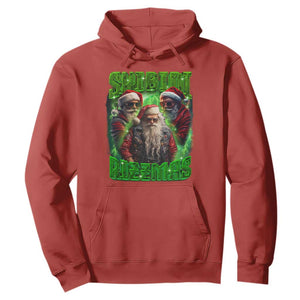 Funny Xmas Hoodie Skibidi Rizzmas Cool Santa Rizz TS09 Red Print Your Wear
