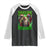 Funny Xmas Raglan Shirt Skibidi Rizzmas Cool Santa Rizz TS09 Black White Print Your Wear
