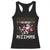 Funny Xmas Racerback Tank Top Skibidi Rizzmas Cool Santa Skateboard Rizz TS09 Black Print Your Wear