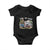 Trump Hunting Baby Onesie Turn 'Em Loose Hunting Dog Partner TS09 Black Print Your Wear
