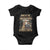 Trump Hunting Baby Onesie Buck Around And Find Out TS09 Black Print Your Wear