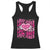 Valentine's Day Racerback Tank Top Retro Groovy Love Vibes Heart Eyes TS09 Black Print Your Wear