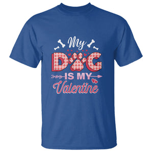 Valentine's Day T Shirt My Dogs Are My Valentine Pet Heart TS09 Royal Blue Printyourwear