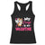 Valentine's Day Racerback Tank Top My Corgi Is My Valentine Cute Cupid Dog Rose TS09 Black Print Your Wear