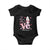 Valentine's Day Baby Onesie LOVE Nurse Squad Cute Gnome TS09 Black Print Your Wear