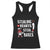 Valentine's Day Racerback Tank Top Stealing Hearts Like I Steal Bases Funny Baseball TS09 Black Print Your Wear