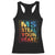 Valentine's Day Racerback Tank Top Ms Steal Your Heart Funny Rainbow Heart TS09 Black Print Your Wear