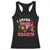 Valentine's Day Racerback Tank Top I Crush Hearts Monster Truck TS09 Black Print Your Wear