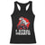 Valentine's Day Racerback Tank Top I Steal Hearts Cool Dinosaur Riding Monster Truck TS09 Black Print Your Wear